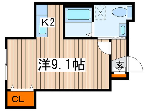 E-horizon北大前の物件間取画像